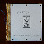 ROBERTO OPALIO - "a thin layer of dirt (I can see you)" ARTIST'S BOOK